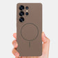 Soft Silicone Magnetic Phone Case for S23/24/25 Series