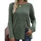 Women's Knit Top with Split Hem