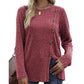 Women's Knit Top with Split Hem
