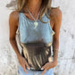 Shimmer Metallic Tank Top