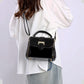 Women's Elegant Crocodile-Embossed PU Leather Shoulder Bag