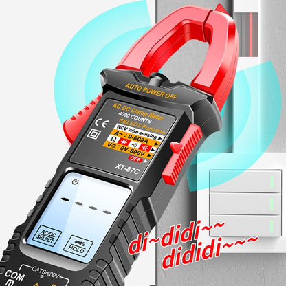 Intelligent Touch Control Digital Clamp Meter Multimeter Set