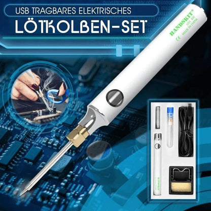 USB Portable Electric Soldering Iron Set