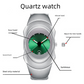 Men's Precision Simple Quartz Oval Wrist Watch