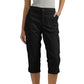 🔥Last Day 80% OFF🔥Multi-Pocket Solid Color Casual Cargo Capri Pants