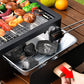 Outdoor multifunctional camping charcoal grill