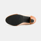 Women's Elegant PU Leather Chunky Heel Mary Jane Shoes