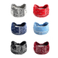 Women's Printed Elastic Wide Sports Headband
