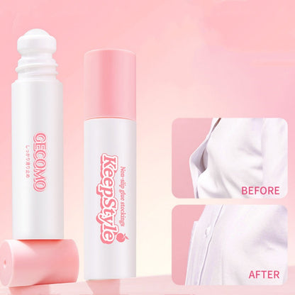 Roll-on Non-Slip Transparent Glue for Clothes and Skin