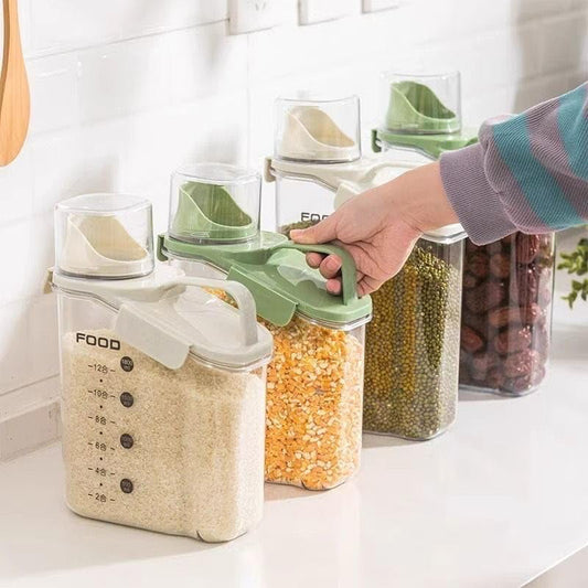 Récipients transparents et étanches pour le stockage des aliments