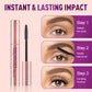 Long-Lasting Curl & Smudge-Proof Black Mascara
