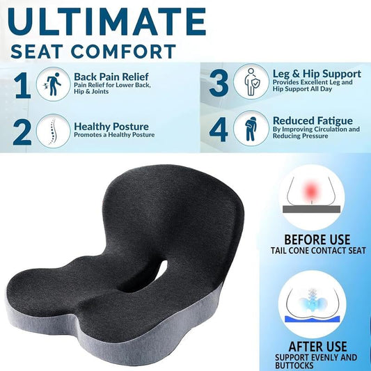 🔥Last Day Hot Promotion 50% OFF!!🎁Non-Slip Memory Foam Seat