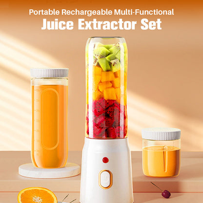 Portable Rechargeable Multi-Functional Juice Extractor Set