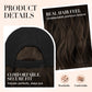 2-in-1 Curly Hair Baseball Cap Wig