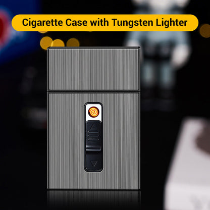 Cigarette Case with Lighter