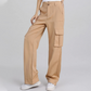 🍃Solid Color Multi‑Pocket Casual Cargo Pants