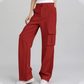 🍃Solid Color Multi‑Pocket Casual Cargo Pants