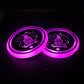 7-Color Changing Waterproof Car Coaster