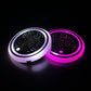 7-Color Changing Waterproof Car Coaster