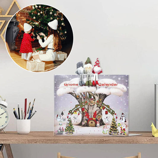 Christmas Advent Gnome Countdown Calendar