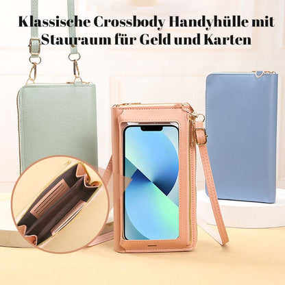 Classic Versatile Phone Case Wallet with Strap