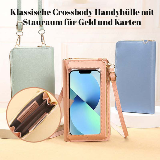 Classic Versatile Phone Case Wallet with Strap