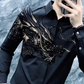 Men's Slim Fit Stylish Printed Shirt