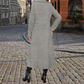 Women's Long Warm Double-Breasted Coat