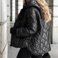 Women's Diamond Quilted Puffer Jacket