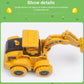 Push & Go Bulldozer Excavator Toy Car