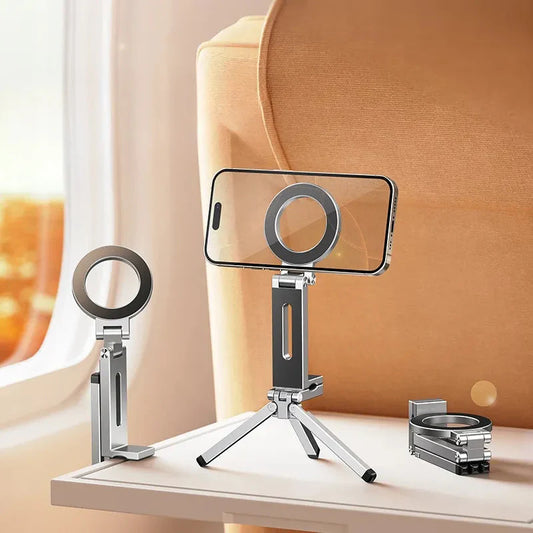 Foldable & Portable Aluminum Alloy Travel Phone Stand