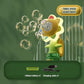 Portable Electric Sunflower Bubble Machine