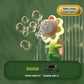 Portable Electric Sunflower Bubble Machine