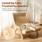 🐱2-in-1 Sisal Cat Scratching Lounger – Scratching & Lounging, Durable Sisal & Space-Saving