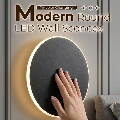 Modern Round LED Wall Sconces