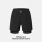 Men's 2-in-1 Quick-Dry Sports Shorts