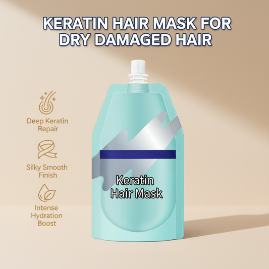 Keratin Hair Mask for Dry Damaged Hair