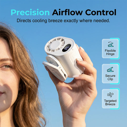 360° Rotatable Hands-Free Clip-On Fan