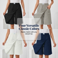 Women's Casual Elastic Waist Wrap Skort