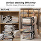 Transparent Large-Capacity Dustproof & Moisture-Proof Book Storage Bag