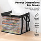 Transparent Large-Capacity Dustproof & Moisture-Proof Book Storage Bag