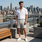 Men's Casual Drawstring Waist Shorts