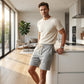 Men's Casual Drawstring Waist Shorts