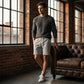 Men's Casual Drawstring Waist Shorts