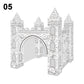 Doodle Cardboard Castle for Kids