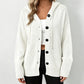 Women's Drawstring Hooded Knit Cardigan