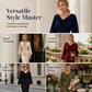 Women's Elegant Cowl Neck Dress