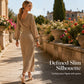 Women's Elegant Cowl Neck Dress