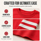 Women's Oversized Crewneck Striped Pullover