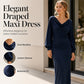 Women's Elegant Cowl Neck Dress